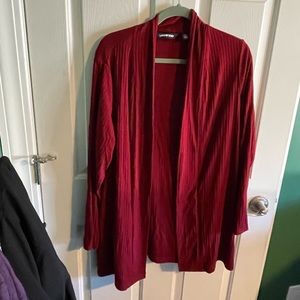 Lands End women’s cardigan. 1X 16w-18w. Like new